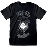 heroes inc.eu Marauders Map Schwarz L