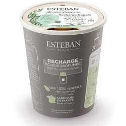 Esteban Fleur d ́Aloe Refill für dekorative Duftkerze Aloe Blume Kerze 180 g 