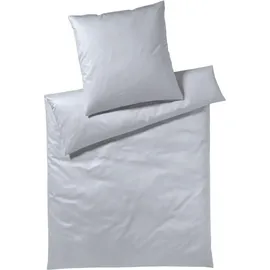 YES FOR BED Pure & Simple Uni Grau 200 x 200 cm + 2 x 80 x 80 cm