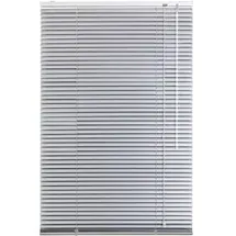Lichtblick Aluminium-Jalousie 80 x 220 cm Silber