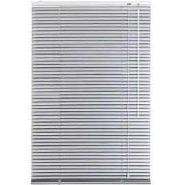 Lichtblick Aluminium-Jalousie 80 x 220 cm Silber