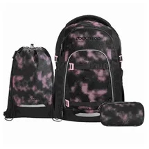 Coocazoo Mate 3-tlg. mit Turnbeutel pink illusion