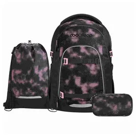 Coocazoo Mate 3-tlg. mit Turnbeutel pink illusion