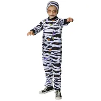 Rubies Mummy Chuli Kostüm für Jungen und Mädchen, bedruckter Jumpsuit und Mütze, offizielle Rubies für Halloween, Karneval, Geburtstag, Party