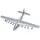 Invento Metal Earth Hughes H-4 Hercules 3-tlg.