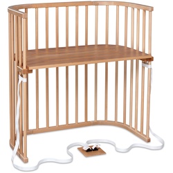 babybay Beistellbett Boxspring Holz Beige Natur