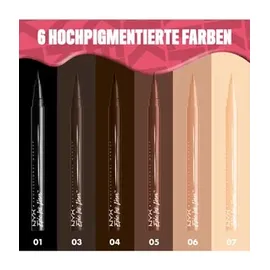 NYX Professional Makeup Epic Ink Liner, Eyeliner 07 Ma