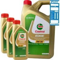 8L CASTROL EDGE Titanium FST Longlife 5W-30 VW 504 00 507 00 MB 229.31 229.51