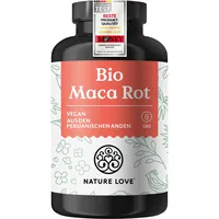 Nature Love Bio Maca Rot Kapseln 180 St.