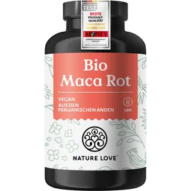 Nature Love Bio Maca Rot Kapseln 180 St.