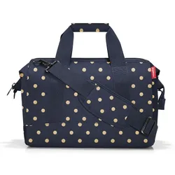 reisenthel Allrounder M Weekender Reisetasche 40 cm metallic dots blue