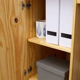 Idimex MANAGER, Schreibtisch Kiefer Massivholz, PC-Schreibtisch, klassisch