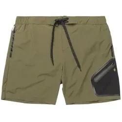 Panos Emporio Badehosen Tech Boardshorts Dunkelgrün Polyamid Medium Herren