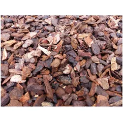 70 Liter Premium Pinienrinde Mulch Rindenmulch Dekorrinde Bodengrund 20-40 mm