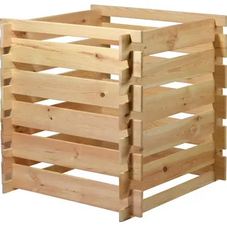Dobar Holz-Komposter Stecki, mit Stecksystem