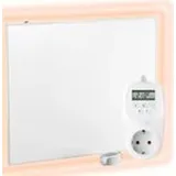 Viesta Infrarot Wandheizung mit Thermostat [inkl. TH12 thermostat] – Infrarotheizung Wandmontage Heizkörper – Carbon Crystal Infrarotheizung...