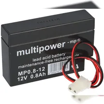 Multipower MP0,8-12AMP Blei-Akku 800 mAh 1 St.