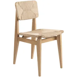 GUBI - C-Chair Dining Chair Paper Cord, Eiche geölt