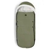 Stokke YOYO Fußsack, Olive - Sherpa-Futter, Fleece-Kapuze mit Kordelzug, doppelte Wattierung - Maschinenwaschbar bei 30°C - Inklusive kleiner Tasche