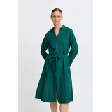 B.YOUNG Blusenkleid Grün 40