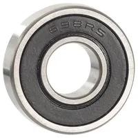 Marwi Rillenkugellager 698 8 x 19 x 6 mm Kugellager grau