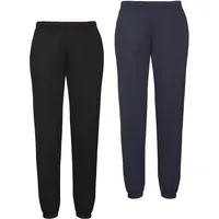 FRUIT OF THE LOOM Jogginghose Regular Schwarz L