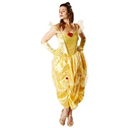 Rubie ́s Kostüm Disney Prinzessin Belle Kostüm Deluxe, Klassische Märchenprinzessin aus dem Disney Universum gelb L