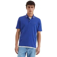 Marc O'Polo DfC Poloshirt aus reiner Baumwolle, Royal, M