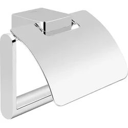Papierrollenhalter trend, mit Deckel (Ausführung: Papierhalter emco trend chrom mit Deckel)