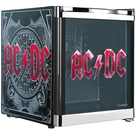 CUBES CC 202 E ACDC Kühlschrank (48 l, E, 510 mm hoch}, Schwarz / Rot)