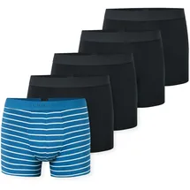 SCHIESSER Boxershorts "95/5 Multipacks", Herren, Gr. 10, sortiert 9, Single Jersey, Obermaterial: 95% Baumwolle, 5% Elasthan, körpernah, Unterhosen, ohne Eingriff, angenehm weich
