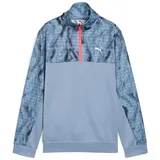 Puma Tad AOP Poly Half-Zip B Cool Blue 128