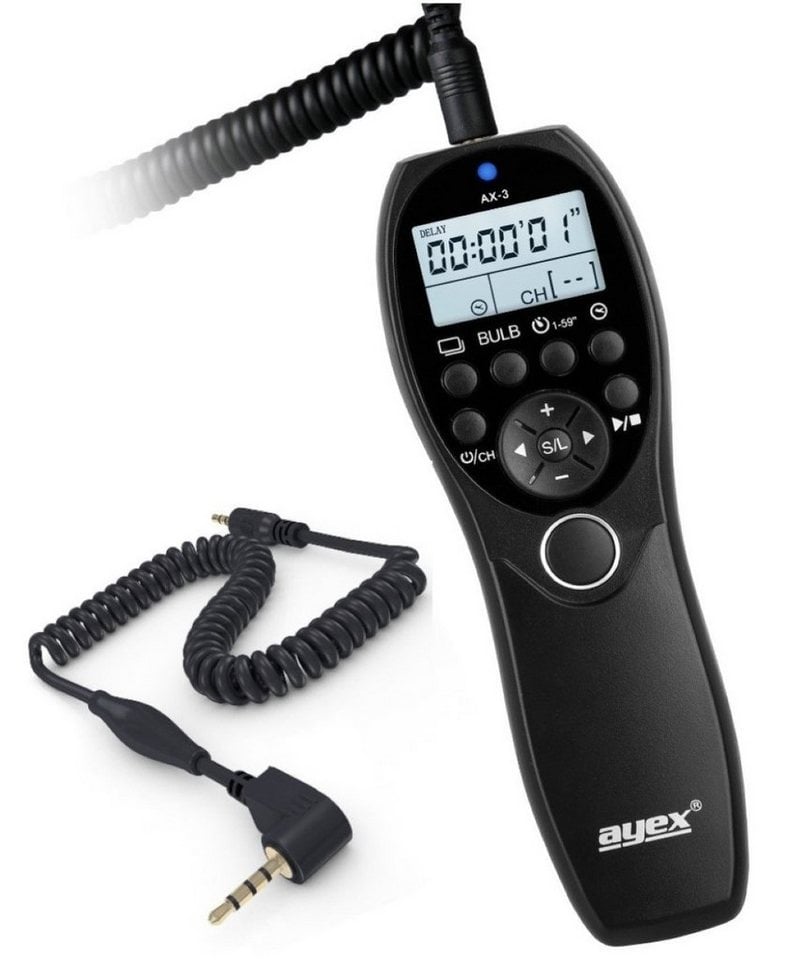 Preisvergleich Produktbild ayex Funkfernsteuerung Timer-Fernauslöser AX-3 Panasonic RS-2