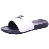 Herren-Slides Black/White Black 47 5