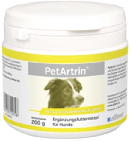 Petartrin Ergänzungsfutterm.Pulver f.Hund/Katze 200 g