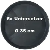samenfritze 5X Untersetzer Ø 35 cm