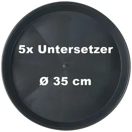 samenfritze 5X Untersetzer Ø 35 cm