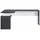 INOSIGN Eckschreibtisch »New Selina«, Schreibtisch, Schubkästen, mit oder ohne Monitoraufsatz, B 180/160 cm grau