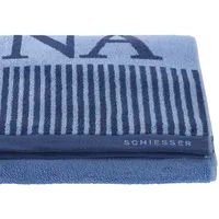 SCHIESSER Rom Saunatuch 75 x 200 cm hellblau