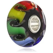 Trollbeads Chakra Farben aus Glas in mehreren Farben, TGLBE-20003