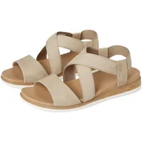 SKECHERS bobs Desert Kiss Low Damen Sandalen Taupe EU 36