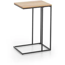 xonox.home Couchtisch schwarz Artisan Nachbildung B/H/T: ca. 30x58x40 cm – schwarz