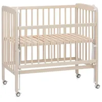 fillikid Beistellbett, Stubenbett Nino (auch für Boxspringbetten geeignet) - Champagner