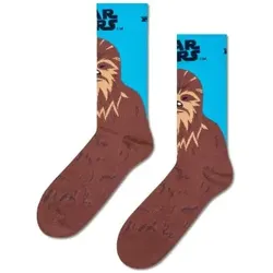 Happy Socks Star Wars Chewbacca Sock Braun Baumwolle Gr 36/40