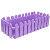 luxuskollektion Rechteckiger Blumenkasten 40 x 20 x 15 cm Lila
