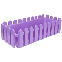 luxuskollektion Rechteckiger Blumenkasten 40 x 20 x 15 cm Lila