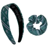 Cinereplicas Harry Potter - Haarschmuck Klassischer Slytherin - 2er-Set - Offizielle Lizenz