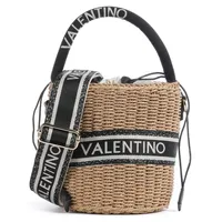 Valentino Boho Henkeltasche Polyurethan Black