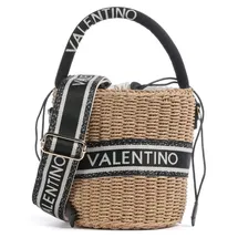 Valentino Boho Henkeltasche Polyurethan Black