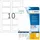 Herma Namensetiketten 4514 Weiß 80 x 50 mm 20 Blatt 200 Etiketten
